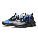 Metal Blue Wave SF_S36 Air Max React Sneakers - Black