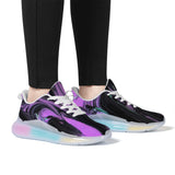 Purple Haze  SF_S41 Women's Rainbow Atmospheric Cushion Running Shoes