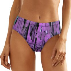 Purple Haze Cute Women's Low Waist Panties