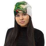 Green Goo All-Over Print Beanie