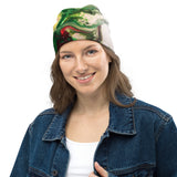 Green Goo All-Over Print Beanie