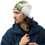 Green Goo All-Over Print Beanie