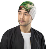 Green Goo All-Over Print Beanie