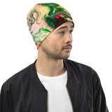 Green Goo All-Over Print Beanie