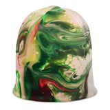 Green Goo All-Over Print Beanie