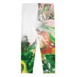 Green Goo Capri Leggings