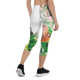 Green Goo Capri Leggings