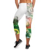 Green Goo Capri Leggings