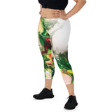 Green Goo Capri Leggings