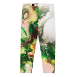 Green Goo Capri Leggings