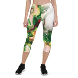 Green Goo Capri Leggings