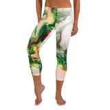 Green Goo Capri Leggings