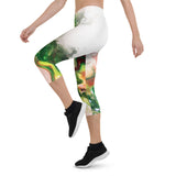 Green Goo Capri Leggings