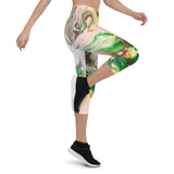 Green Goo Capri Leggings