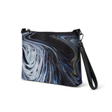 Metal Blue Wave Crossbody bag