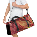 Lava Pouring Duffle bag created by The Artsy Sister