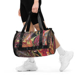 Lava All-over print gym bag