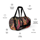 Lava All-over print gym bag