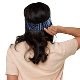 Metal Blue Wave Headband