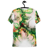 Green Goo All-Over Print Men's Athletic T-shirt