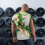 Green Goo All-Over Print Men's Athletic T-shirt