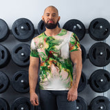 Green Goo All-Over Print Men's Athletic T-shirt