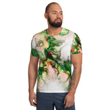 Green Goo All-Over Print Men's Athletic T-shirt