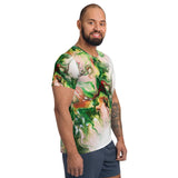 Green Goo All-Over Print Men's Athletic T-shirt
