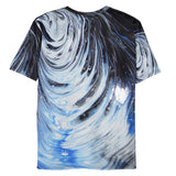 Metal Blue Wave Men's t-shirt