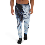 Metal Blue Wave Men's Joggers