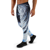 Metal Blue Wave Men's Joggers