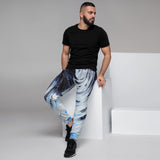 Metal Blue Wave Men's Joggers