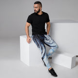 Metal Blue Wave Men's Joggers