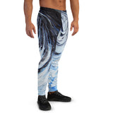 Metal Blue Wave Men's Joggers