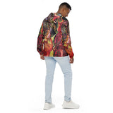 Lava Print Men’s windbreaker