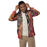 Lava Print Men’s windbreaker