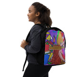 Duel Abstraction Vs Reality Minimalist Backpack