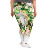 Green Goo All-Over Print Plus Size Leggings