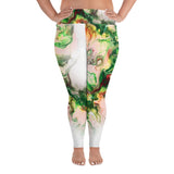 Green Goo All-Over Print Plus Size Leggings