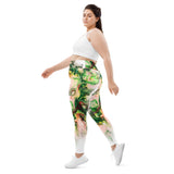 Green Goo All-Over Print Plus Size Leggings