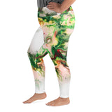 Green Goo All-Over Print Plus Size Leggings