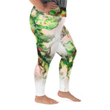 Green Goo All-Over Print Plus Size Leggings