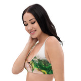 Green Goo Recycled padded bikini top