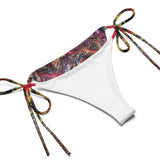 Lava  All-over print recycled string bikini