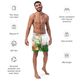 Green Goo Men's swim trunks