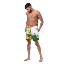 Green Goo Men's swim trunks