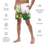 Green Goo Men's swim trunks