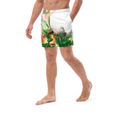 Green Goo Men's swim trunks