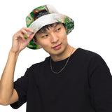Green Goo Reversible bucket hat