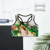 Green Goo Sports bra